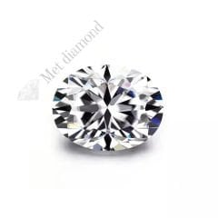 0,20 karat oval mozanit taş -tasov020