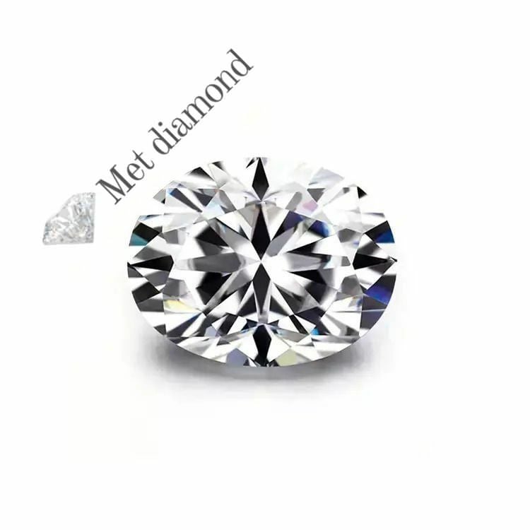 2 karat oval mozanit taş - tasov200