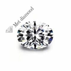 2 karat oval mozanit taş - tasov200