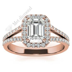 1.50 karat mozanit pırlanta yüzük -hly041