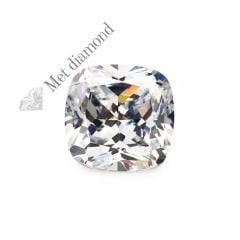 3 karat yastık kesim mozanit taş (cursion)