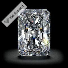 10 karat raidant kesim mozanit taş - tasra1000