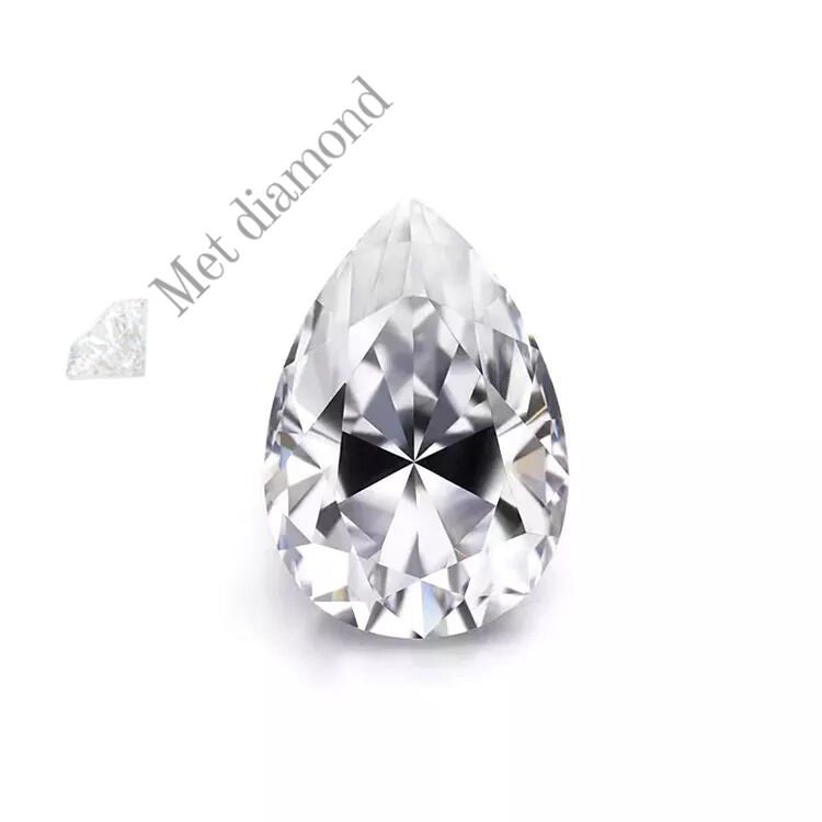 0,50 karat damla kesim mozanit taş - taspe050