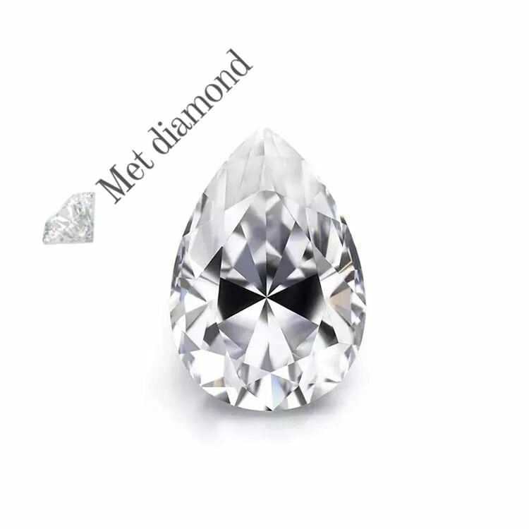 2 karat damla kesim mozanit taş