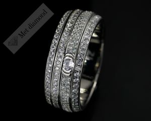 10mm  tamtur mozanit taşlı yüzük aly04