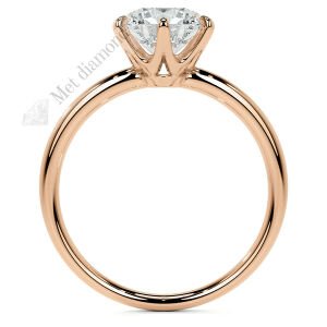 5 karat mozanit taşlı yüzük mzn50