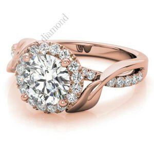 2,50 karat mozanit taşlı yüzük-hly067