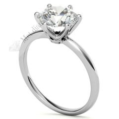 1 karat mozanit taşlı yüzük tifany mzn2