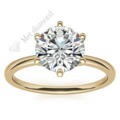 1 karat mozanit taşlı yüzük tifany mzn2