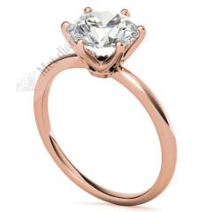 1 karat mozanit taşlı yüzük tifany mzn2