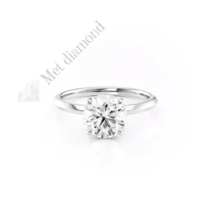 3 karat lab grown pırlanta tektaş yüzük lab006