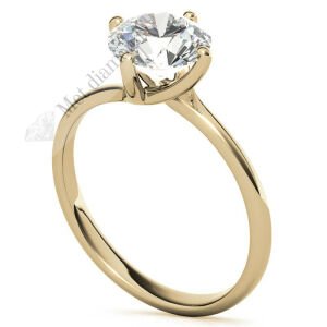 1 karat mozanit taşlı yüzük mzn22