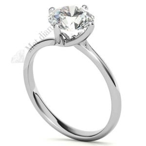 1 karat mozanit taşlı yüzük mzn22