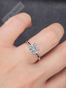 1,50 karat mozanit taşlı yüzük - mzn115