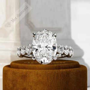 7.40 Karat mozanit taşlı yüzük ov079