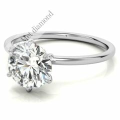 3 karat mozanit taşlı yüzük tifany model