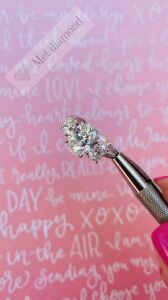 7 karat mozanit taşlı yüzük tria -tria700