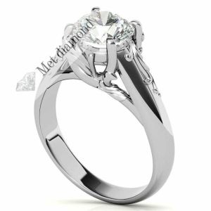 3 karat mozanit pırlanta yüzük -mzn53b