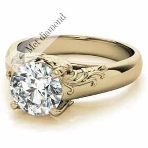 3 karat mozanit pırlanta yüzük -mzn53b