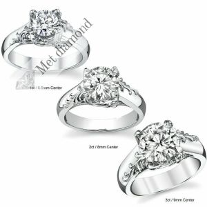 3 karat mozanit pırlanta yüzük -mzn53b