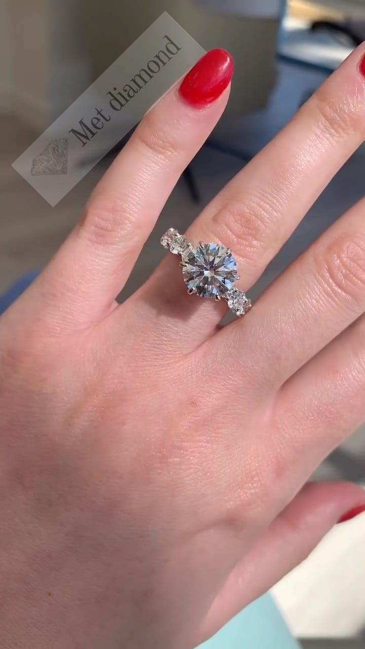 4 karat mozanit taşı yüzük - mzn400