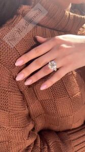 11.80 karat mozanit taşlı yüzük mzn218