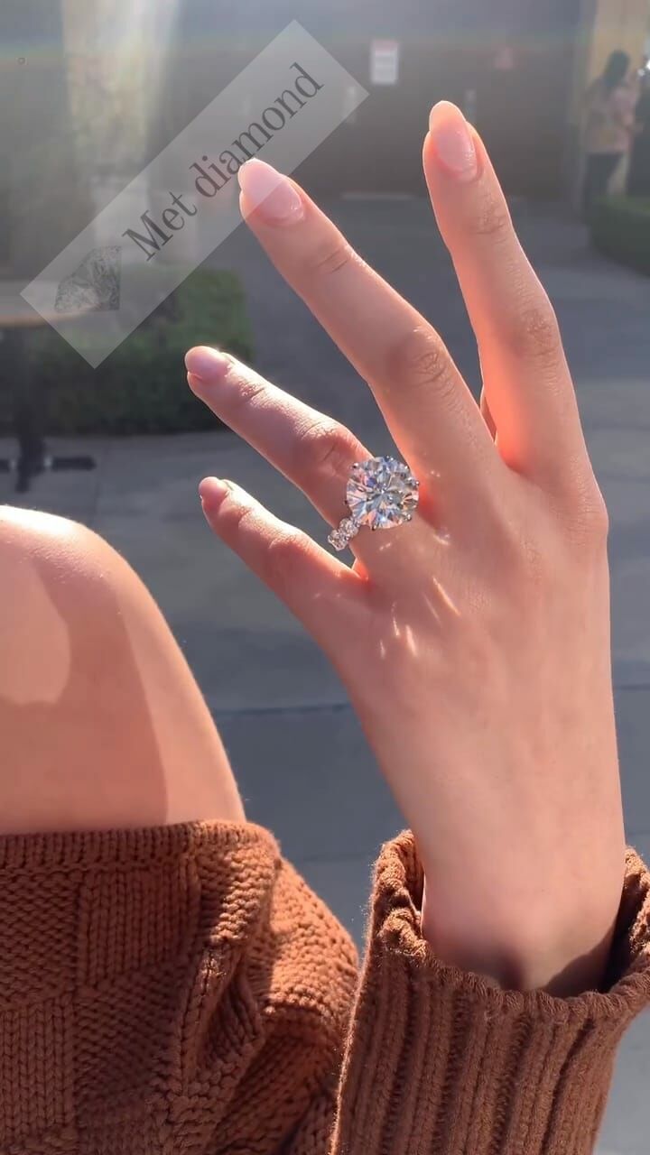 11.80 karat mozanit taşlı yüzük mzn218