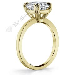 5 karat mozanit pırlanta yüzük tifany model