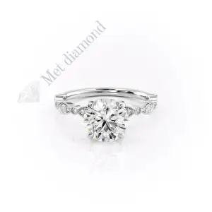 2 karat lab grown pırlanta yüzük lab009