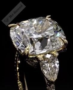 3 karat mozanit taşlı tria yüzük- uc0301