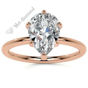 2 karat mozanit taşlı yüzük damla dml29a