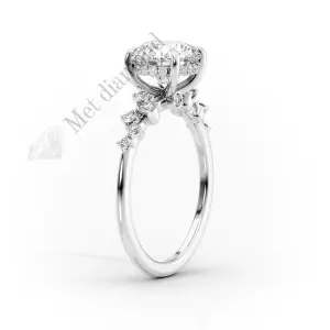 3.50 karat lab grown pırlanta yüzük lab012