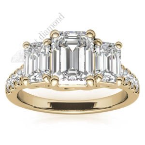 4,20 karat mozanit taşlı yüzük tria tria420