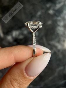 5,50 karat mozanit taşlı tektaş yüzük oval-ov070