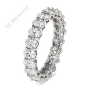 5 karat  tamtur mozanit taşlı tamtur yüzük oval mzy30