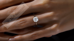 2 karat mozanit taşlı yüzük mzn100