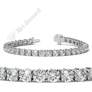 13 karat mozanit taşlı bileklik -blk1500a