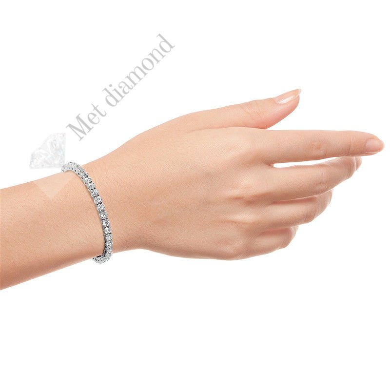 13 karat mozanit taşlı bileklik -blk1500a