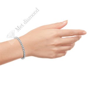 13 karat mozanit taşlı bileklik -blk1500a