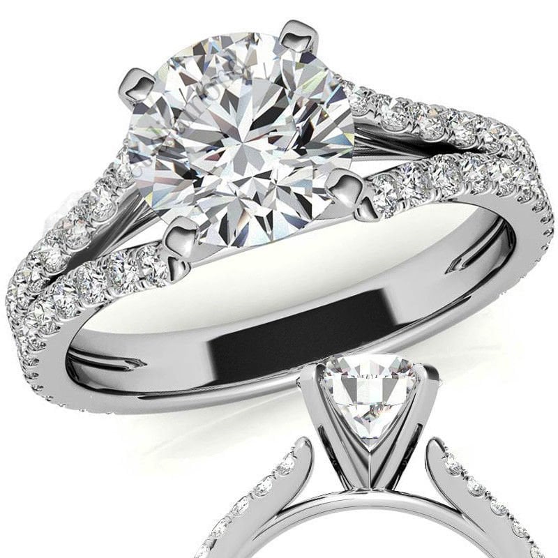 1,40  karat mozanit taşlı yüzük bgt137