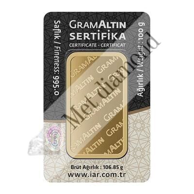 30 Gram külçe altın
