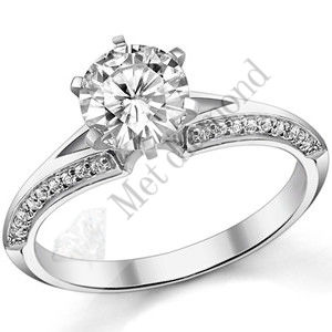 1.30  karat mozanit taşlı yüzük mzn207