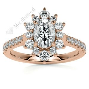 2.50 karat mozanit taşlı yüzük antruj model