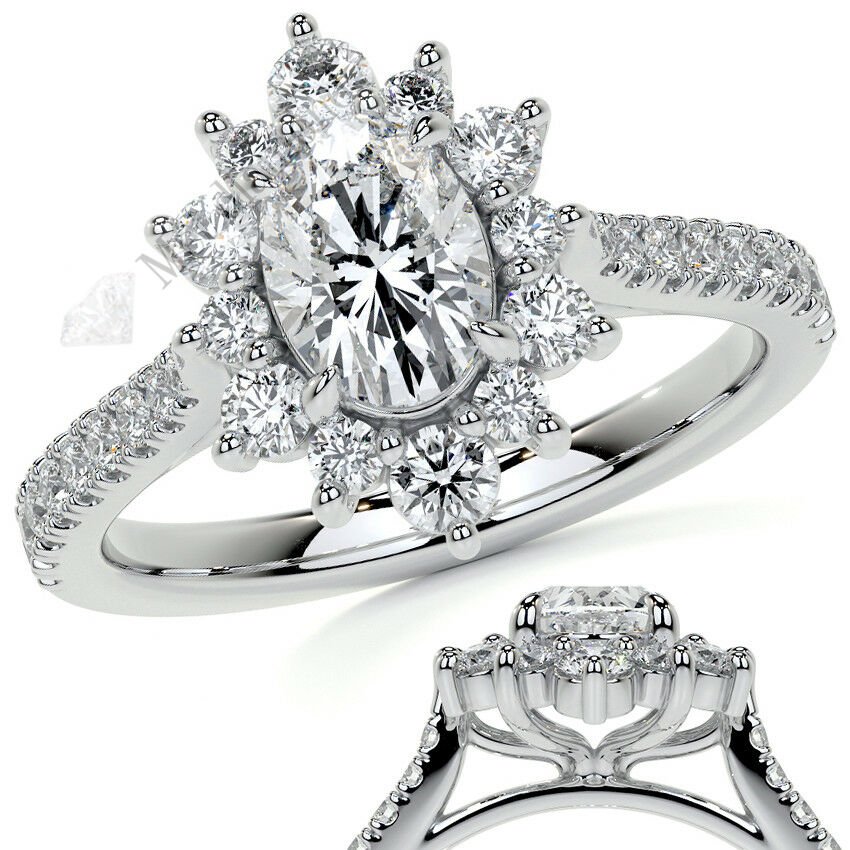 2.50 karat mozanit taşlı yüzük antruj model