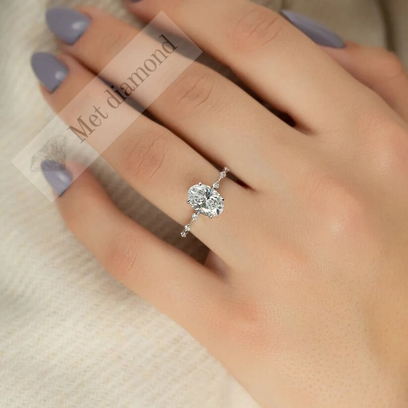 2.15 karat lab grown pırlanta tektaş yüzük lab001