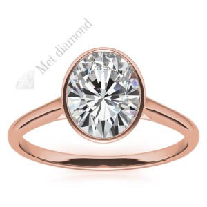 2 karat mozanit taşlı yüzük ov018