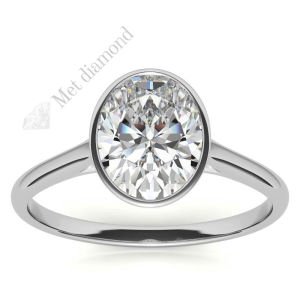 2 karat mozanit taşlı yüzük ov018