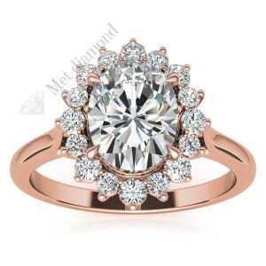 3,20 karat mozanit taşlı yüzük antruj model