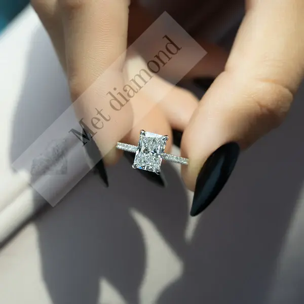 1.30 karat lab grown pırlanta tektaş yüzük lab003